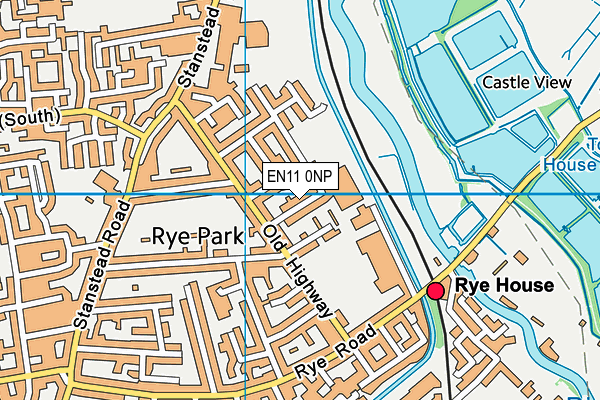 EN11 0NP map - OS VectorMap District (Ordnance Survey) EN11 0NP map - OS VectorMap District (Ordnance Survey)