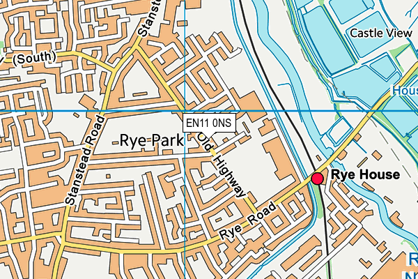EN11 0NS map - OS VectorMap District (Ordnance Survey) EN11 0NS map - OS VectorMap District (Ordnance Survey)