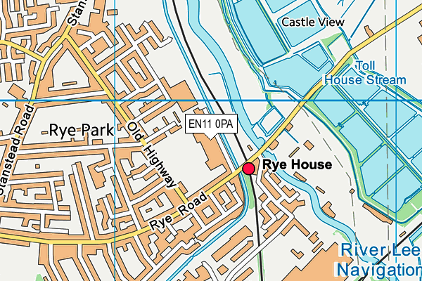 EN11 0PA map - OS VectorMap District (Ordnance Survey) EN11 0PA map - OS VectorMap District (Ordnance Survey)