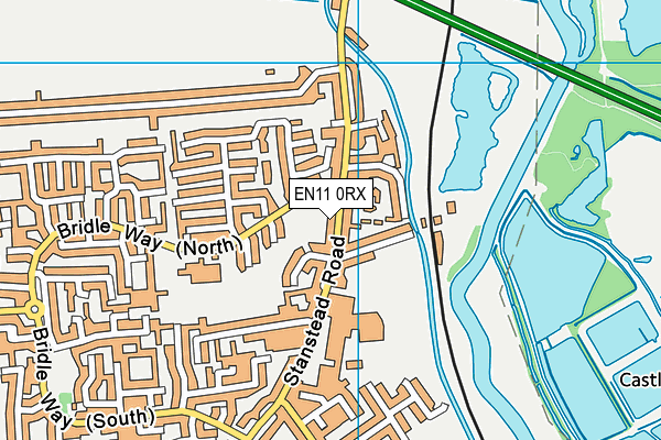 EN11 0RX map - OS VectorMap District (Ordnance Survey) EN11 0RX map - OS VectorMap District (Ordnance Survey)