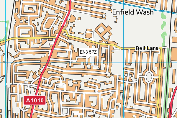 EN3 5PZ map - OS VectorMap District (Ordnance Survey) EN3 5PZ map - OS VectorMap District (Ordnance Survey)