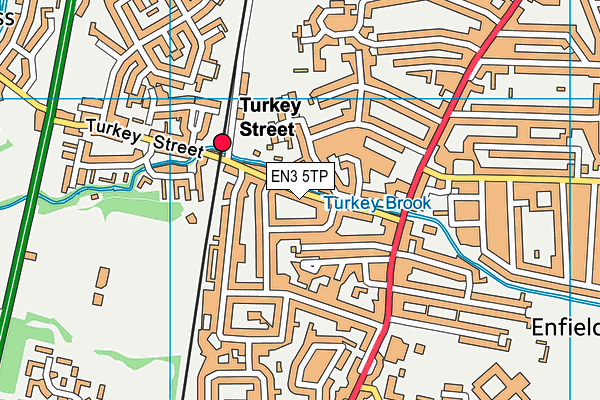 EN3 5TP map - OS VectorMap District (Ordnance Survey) EN3 5TP map - OS VectorMap District (Ordnance Survey)