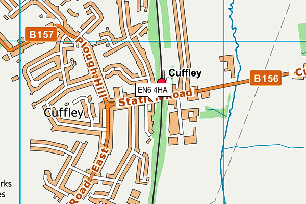 EN6 4HA map - OS VectorMap District (Ordnance Survey) EN6 4HA map - OS VectorMap District (Ordnance Survey)