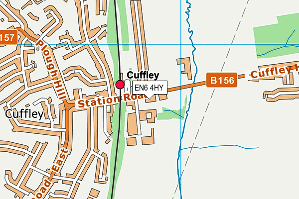 EN6 4HY map - OS VectorMap District (Ordnance Survey) EN6 4HY map - OS VectorMap District (Ordnance Survey)