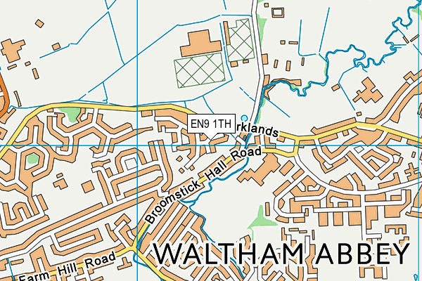 EN9 1TH map - OS VectorMap District (Ordnance Survey) EN9 1TH map - OS VectorMap District (Ordnance Survey)