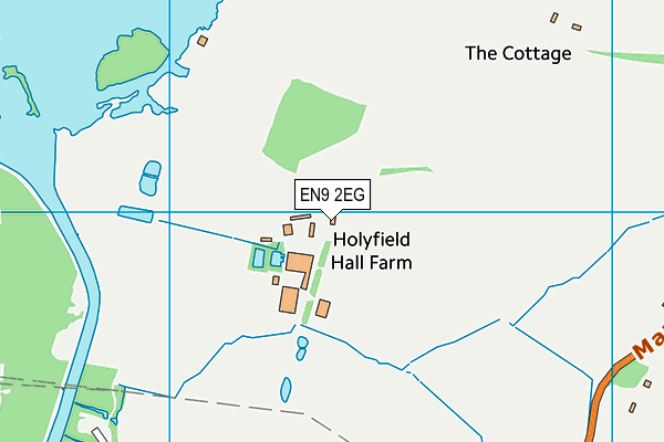 EN9 2EG map - OS VectorMap District (Ordnance Survey) EN9 2EG map - OS VectorMap District (Ordnance Survey)
