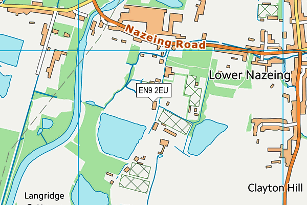 EN9 2EU map - OS VectorMap District (Ordnance Survey) EN9 2EU map - OS VectorMap District (Ordnance Survey)