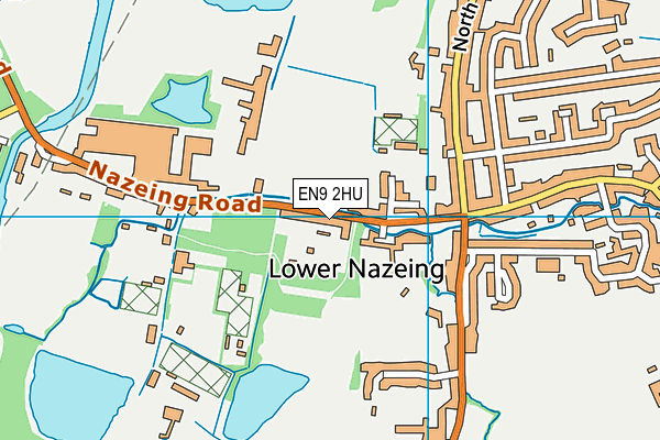 EN9 2HU map - OS VectorMap District (Ordnance Survey) EN9 2HU map - OS VectorMap District (Ordnance Survey)