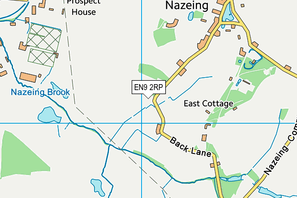 EN9 2RP map - OS VectorMap District (Ordnance Survey) EN9 2RP map - OS VectorMap District (Ordnance Survey)