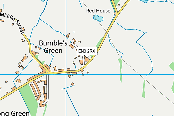 EN9 2RX map - OS VectorMap District (Ordnance Survey) EN9 2RX map - OS VectorMap District (Ordnance Survey)