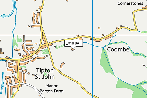 EX10 0AT map - OS VectorMap District (Ordnance Survey) EX10 0AT map - OS VectorMap District (Ordnance Survey)