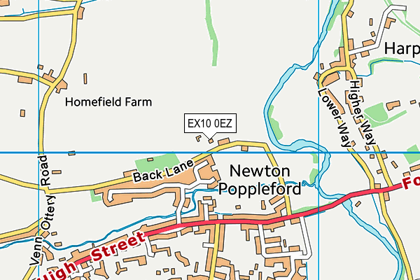 EX10 0EZ map - OS VectorMap District (Ordnance Survey) EX10 0EZ map - OS VectorMap District (Ordnance Survey)