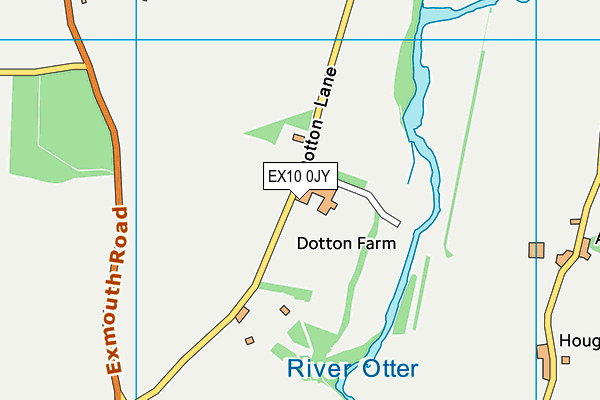 EX10 0JY map - OS VectorMap District (Ordnance Survey) EX10 0JY map - OS VectorMap District (Ordnance Survey)