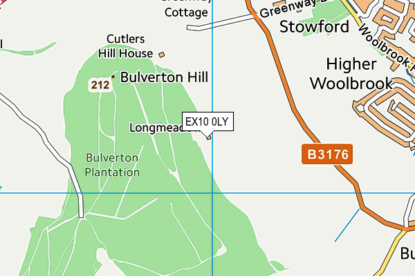 EX10 0LY map - OS VectorMap District (Ordnance Survey) EX10 0LY map - OS VectorMap District (Ordnance Survey)