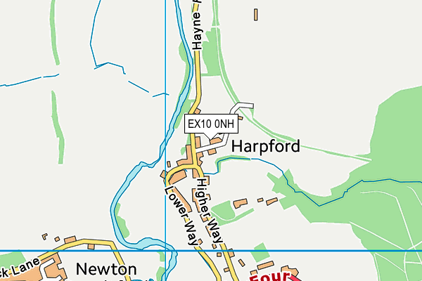 EX10 0NH map - OS VectorMap District (Ordnance Survey) EX10 0NH map - OS VectorMap District (Ordnance Survey)