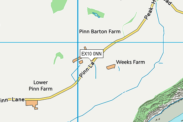 EX10 0NN map - OS VectorMap District (Ordnance Survey) EX10 0NN map - OS VectorMap District (Ordnance Survey)