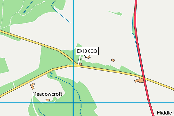 EX10 0QQ map - OS VectorMap District (Ordnance Survey) EX10 0QQ map - OS VectorMap District (Ordnance Survey)