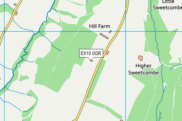 EX10 0QR map - OS VectorMap District (Ordnance Survey) EX10 0QR map - OS VectorMap District (Ordnance Survey)