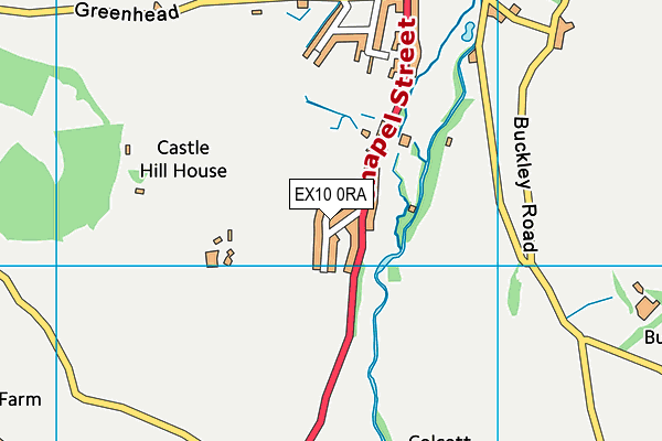 EX10 0RA map - OS VectorMap District (Ordnance Survey) EX10 0RA map - OS VectorMap District (Ordnance Survey)