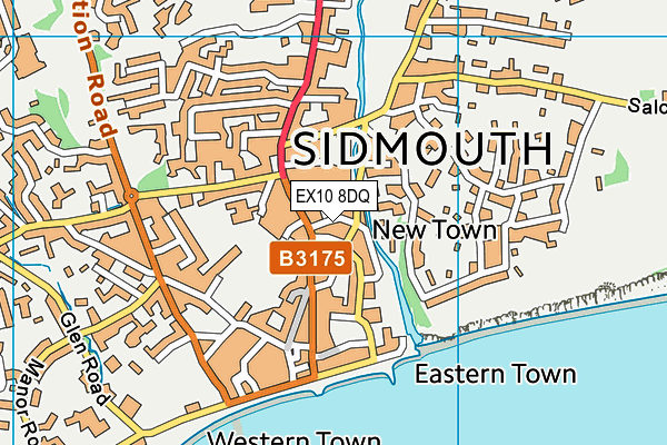 EX10 8DQ map - OS VectorMap District (Ordnance Survey) EX10 8DQ map - OS VectorMap District (Ordnance Survey)