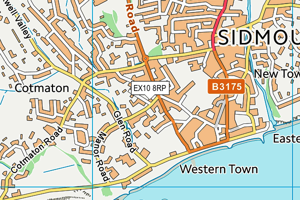 EX10 8RP map - OS VectorMap District (Ordnance Survey) EX10 8RP map - OS VectorMap District (Ordnance Survey)