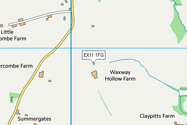 EX11 1FG map - OS VectorMap District (Ordnance Survey) EX11 1FG map - OS VectorMap District (Ordnance Survey)