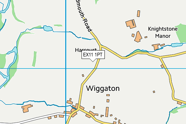 EX11 1PT map - OS VectorMap District (Ordnance Survey) EX11 1PT map - OS VectorMap District (Ordnance Survey)