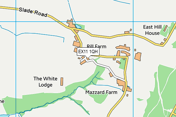 EX11 1QH map - OS VectorMap District (Ordnance Survey) EX11 1QH map - OS VectorMap District (Ordnance Survey)