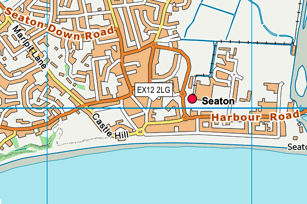 EX12 2LG map - OS VectorMap District (Ordnance Survey) EX12 2LG map - OS VectorMap District (Ordnance Survey)