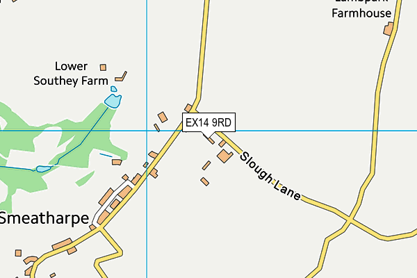 EX14 9RD map - OS VectorMap District (Ordnance Survey) EX14 9RD map - OS VectorMap District (Ordnance Survey)