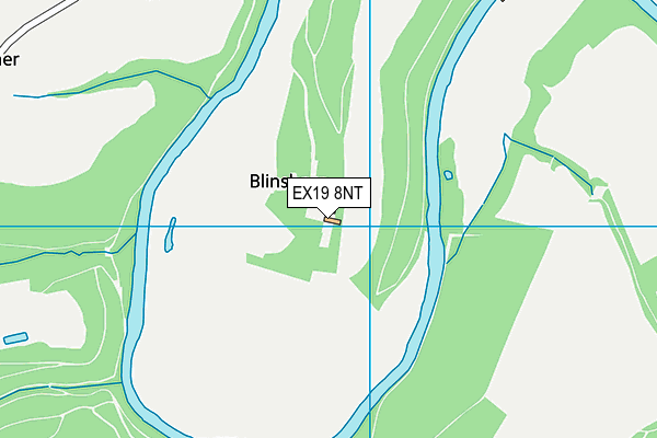 EX19 8NT map - OS VectorMap District (Ordnance Survey) EX19 8NT map - OS VectorMap District (Ordnance Survey)