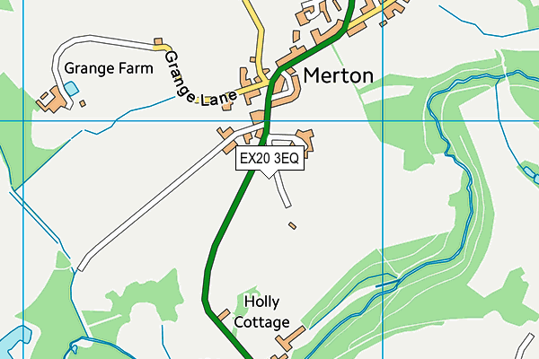 EX20 3EQ map - OS VectorMap District (Ordnance Survey) EX20 3EQ map - OS VectorMap District (Ordnance Survey)