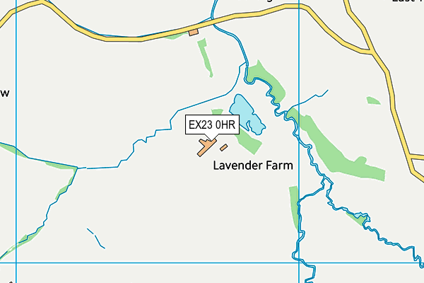 EX23 0HR map - OS VectorMap District (Ordnance Survey) EX23 0HR map - OS VectorMap District (Ordnance Survey)