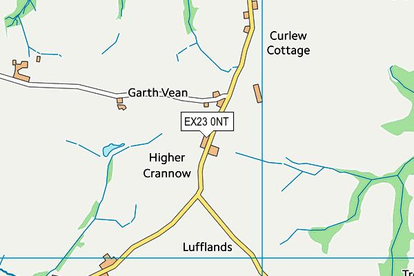 EX23 0NT map - OS VectorMap District (Ordnance Survey) EX23 0NT map - OS VectorMap District (Ordnance Survey)