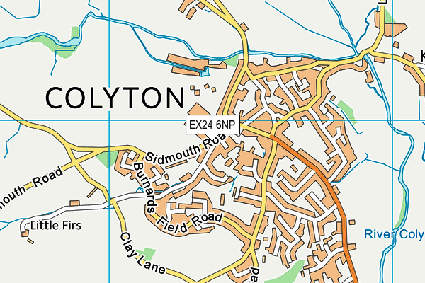 EX24 6NP map - OS VectorMap District (Ordnance Survey) EX24 6NP map - OS VectorMap District (Ordnance Survey)
