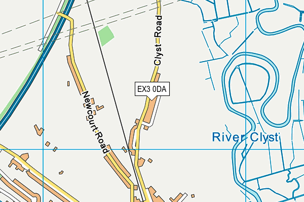EX3 0DA map - OS VectorMap District (Ordnance Survey) EX3 0DA map - OS VectorMap District (Ordnance Survey)