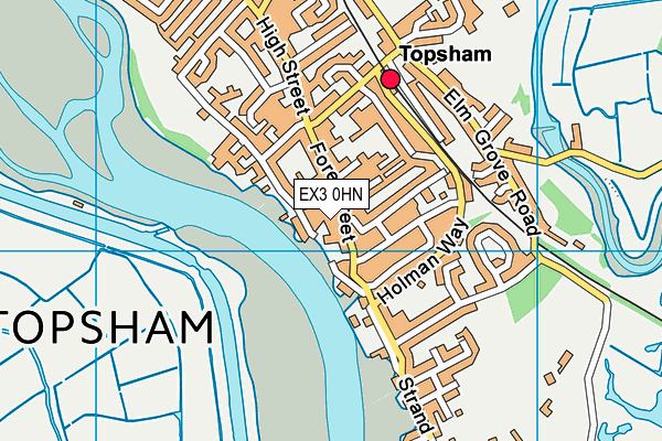 EX3 0HN map - OS VectorMap District (Ordnance Survey) EX3 0HN map - OS VectorMap District (Ordnance Survey)