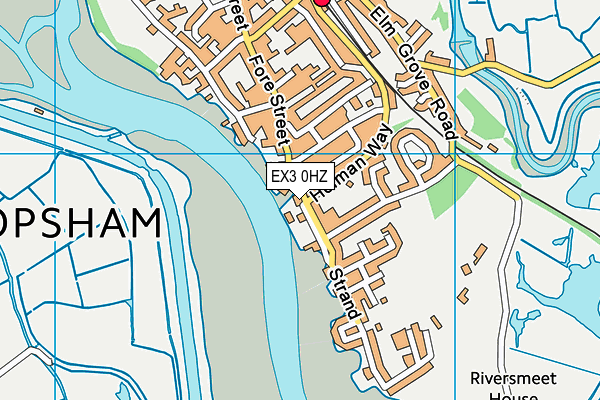EX3 0HZ map - OS VectorMap District (Ordnance Survey) EX3 0HZ map - OS VectorMap District (Ordnance Survey)