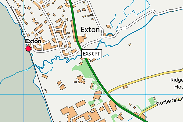 EX3 0PT map - OS VectorMap District (Ordnance Survey) EX3 0PT map - OS VectorMap District (Ordnance Survey)