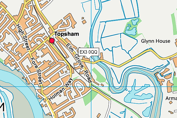 EX3 0QQ map - OS VectorMap District (Ordnance Survey) EX3 0QQ map - OS VectorMap District (Ordnance Survey)