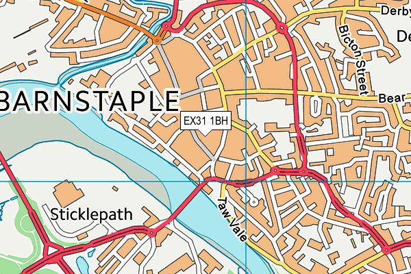 EX31 1BH map - OS VectorMap District (Ordnance Survey) EX31 1BH map - OS VectorMap District (Ordnance Survey)