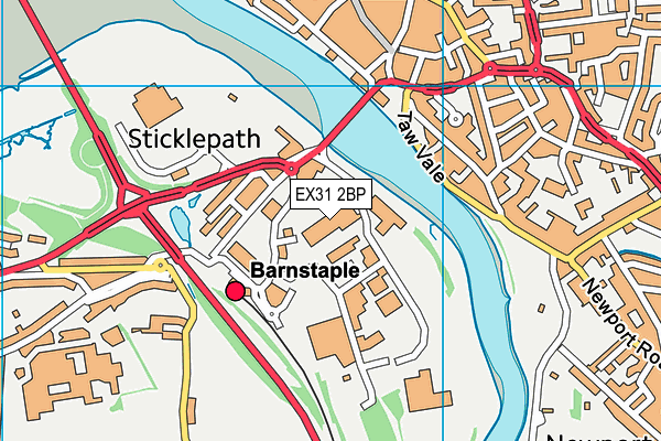 EX31 2BP map - OS VectorMap District (Ordnance Survey) EX31 2BP map - OS VectorMap District (Ordnance Survey)