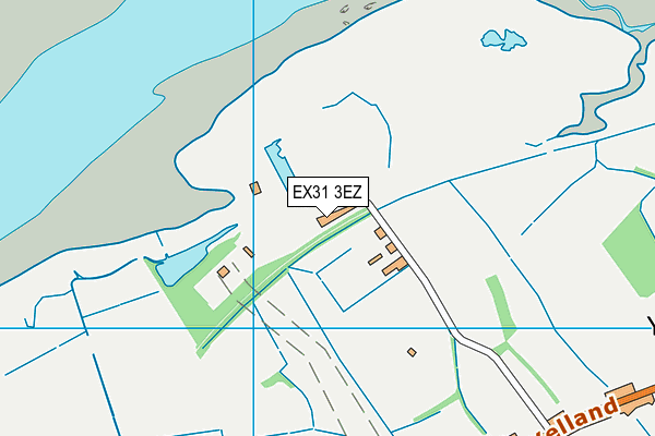 EX31 3EZ map - OS VectorMap District (Ordnance Survey) EX31 3EZ map - OS VectorMap District (Ordnance Survey)