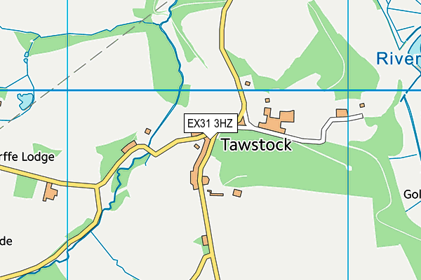 EX31 3HZ map - OS VectorMap District (Ordnance Survey) EX31 3HZ map - OS VectorMap District (Ordnance Survey)
