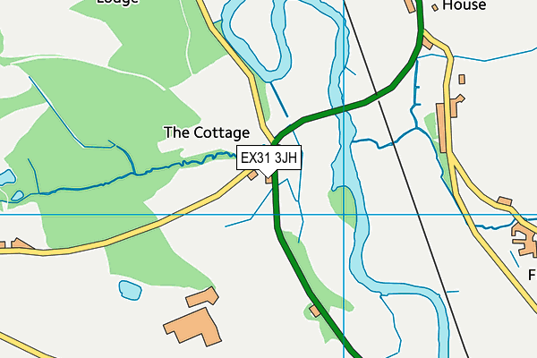 EX31 3JH map - OS VectorMap District (Ordnance Survey)