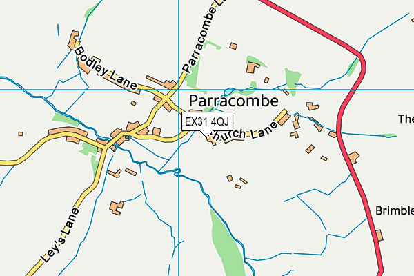 EX31 4QJ map - OS VectorMap District (Ordnance Survey) EX31 4QJ map - OS VectorMap District (Ordnance Survey)