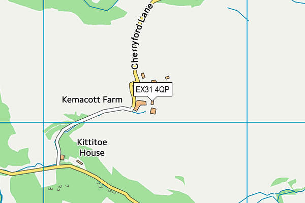 EX31 4QP map - OS VectorMap District (Ordnance Survey) EX31 4QP map - OS VectorMap District (Ordnance Survey)