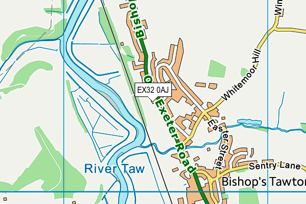 EX32 0AJ map - OS VectorMap District (Ordnance Survey) EX32 0AJ map - OS VectorMap District (Ordnance Survey)