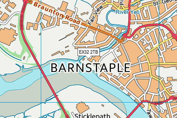 EX32 2TB map - OS VectorMap District (Ordnance Survey) EX32 2TB map - OS VectorMap District (Ordnance Survey)