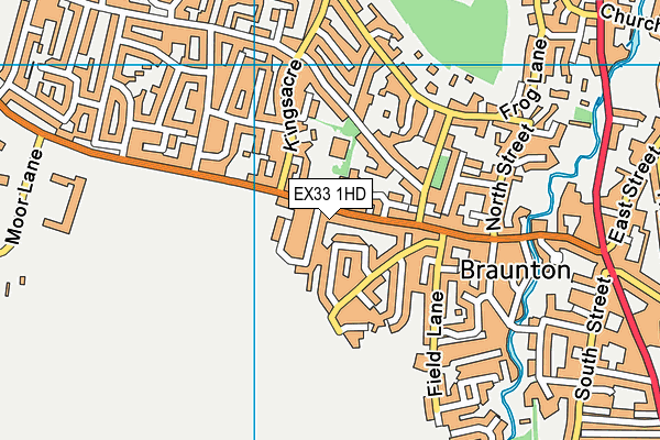 EX33 1HD map - OS VectorMap District (Ordnance Survey) EX33 1HD map - OS VectorMap District (Ordnance Survey)